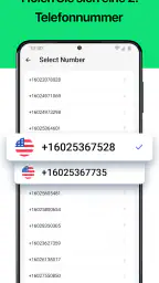 Zweite Telefonnummer - 2Number screenshot