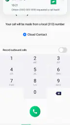 10-21 Police Phone screenshot