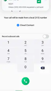 10-21 Police Phone screenshot