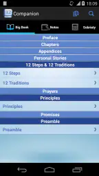 12 Steps AA Companion screenshot