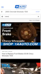 1A Auto: Parts & Repair Videos screenshot