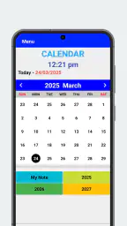 2026 Calendar screenshot