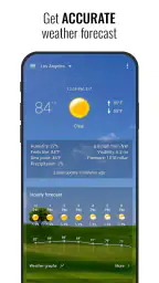 3D Flip Clock & Weather screenshot