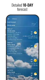 3D Flip Clock & Weather screenshot