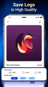 3D Logo Maker and Logo Creator screenshot