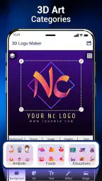3D Logo Maker and Logo Creator screenshot
