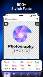 3D Logo Maker and Logo Creator screenshot