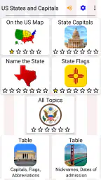 50 US States - American Quiz screenshot