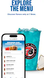 7 Brew Coffee screenshot