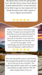 Acadia National Park GPS Tour screenshot