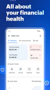 Zoho Books - Accounting App screenshot