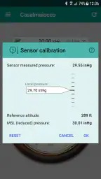 Accurate Barometer PRO screenshot