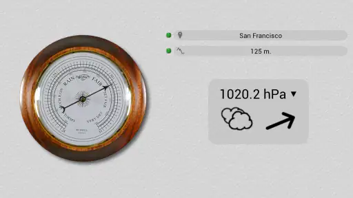 Accurate Barometer PRO screenshot