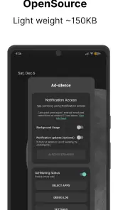 Ad-silence - OpenSource screenshot