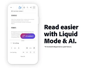 Adobe Acrobat Reader: Edit PDF screenshot