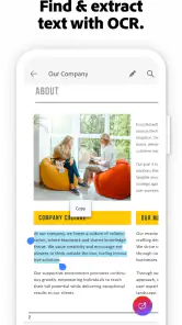 Adobe Scan AI PDF Scanner, OCR screenshot