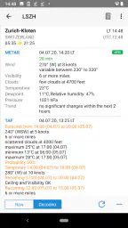 AeroWeather screenshot
