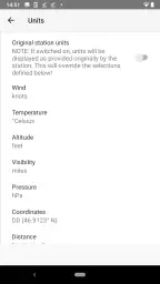 AeroWeather screenshot