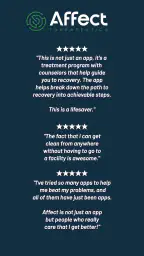 Affect: Addiction Recovery screenshot