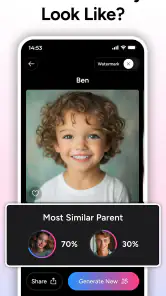 AI Baby Generator - TinyFaces screenshot