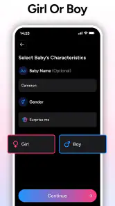 AI Baby Generator - TinyFaces screenshot