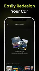 AI Car Designer Modify Style screenshot