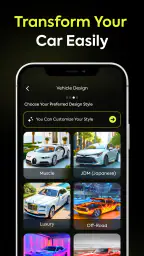 AI Car Designer Modify Style screenshot