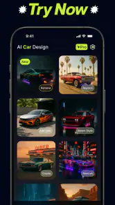 AI Car Designer Modify & Tune screenshot