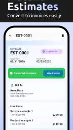 AI Invoice & Estimate Maker screenshot