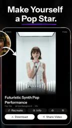 AI Music Video Generator: Yuna screenshot