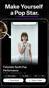 AI Music Video Generator: Yuna screenshot
