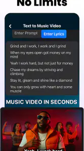 AI Music Video Maker - Rap AI screenshot
