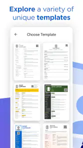AI Resume Builder CV Maker PDF screenshot