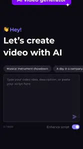 AI Video Maker - Renderforest screenshot
