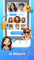AImoji Keyboard - AI Stickers screenshot