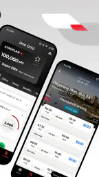 Air Canada + Aeroplan screenshot