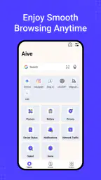 Aive Browser – Smart & Simple screenshot
