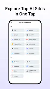 Aive Browser – Smart & Simple screenshot