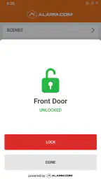 Alarm.com screenshot