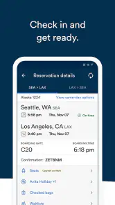 Alaska Airlines - Travel screenshot