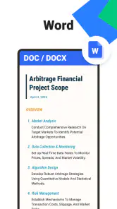 All Documents Reader:PDF/Word screenshot