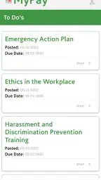 AllianceHCM MyPay screenshot