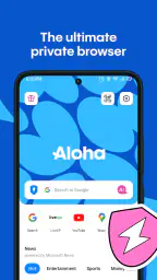Aloha Browser - Private VPN screenshot