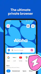 Aloha Browser - Private VPN screenshot