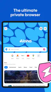 Aloha Browser - Private VPN screenshot