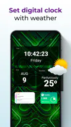 Android Clock Widgets screenshot