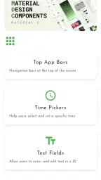 Android Material UI/UX screenshot