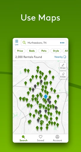 Apartments.com Rental Search screenshot