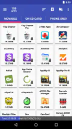AppMgr Pro III (App 2 SD) screenshot