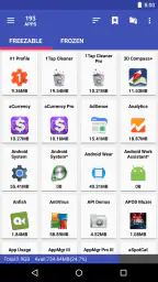 AppMgr Pro III (App 2 SD) screenshot